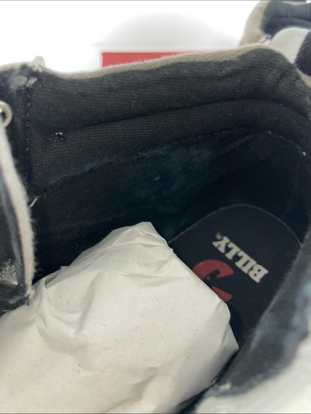 Kids Casual High-Top Sneakers in Gray and Black - Picture 15 of 15
